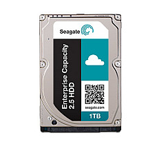 SEAGATE EXOS 7E2000 Enterprise Capacity 2.5 1TB HDD 512Emulation 7200rpm 128MB cache 6,4cm 2,5Zoll SAS 12Gb/s 24x7 Dauerbetrieb BLK