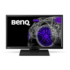 BENQ BL2420PT 23.8inch WQHD Wide TFT LED IPS 2.560x1.440 16:9 2xUSB DP HDMI DVI-D 20Mio:1 300cd 5ms 2x1W VESA Pivot black