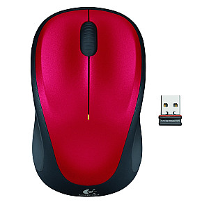 LOGITECH Wireless Mouse M235 Red WER Occident Packaging LOGITECH Wireless Mouse M235 Red WER Occident Packaging