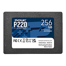 PATRIOT P220 256GB SATA3 2.5inch SSD PATRIOT P220 256GB SATA3 2.5inch SSD