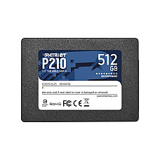 PATRIOT P210 SSD 512GB SATA 3 Internal Solid State Drive 2.5inch