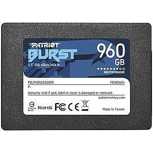 PATRIOT Burst Elite 960GB SATA 3 2.5inch SSD