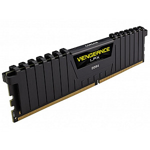 CORSAIR DDR4 2400MHz 8GB 1x 288 DIMM Unbuffered 14-16-16-31 Vengeance LPX Black Heat spreader 1.20V