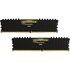 CORSAIR DDR4 2400MHz 8GB 2 x 288 DIMM Unbuffered 14-16-16-31 Vengeance LPX Black Heat spreader 1.20V