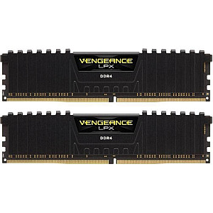 CORSAIR DDR4 3000MHz 16GB Kit 2x8GB Vengeance LPX Black Skylake 1.35V XMP2.0