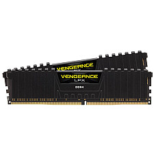 CORSAIR DDR4 2133MHz 16GB 2x8GB 288 DIMM Unbuffered 13-15-15-28 Vengeance LPX Black Heat spreader 1.20V XMP2.0