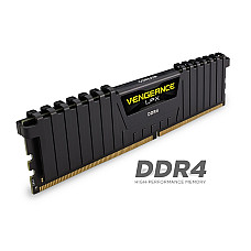 CORSAIR 16GB DDR4 2666MHz 1x288 Dimm unbuffered 16-18-18-35 Vengeance LPX Black Heat Spreader 1,2V XMP2.0