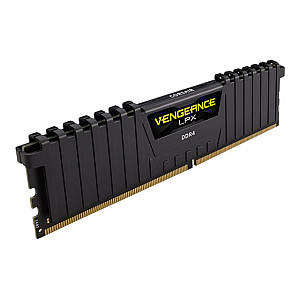 CORSAIR 32GB RAMKit 2x16GB DDR4 3000MHz 2x288Dimm Unbuffered 16-20-20-38 Vengeance LPX Black Heat Spreader 1,35V XMP2.0