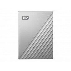 WD My Passport Ultra Mac 4TB Silver USB-C/USB3.0 HDD 2.5inch Metal finish RTL portable extern