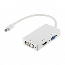 Adapteris mini DisplayPort į HDMI, DVI, VGA