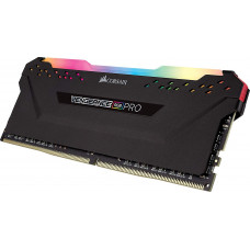 CORSAIR 16GB RAMKit 2x8GB DDR4 3600MHz 2x288Dimm Unbuffered 18-19-19-39 Vengeance RGB Pro Black Heat Spreader RGB LED 1,35V XMP2.0