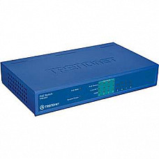 TRENDNET 8-Port 10/100Mbps PoE Switch 4 PoE 4 Non-PoE