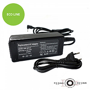 Nešiojamo kompiuterio įkroviklis ACER 45W: 19V, 2.37A Nešiojamo kompiuterio įkroviklis ACER 45W: 19V, 2.37A