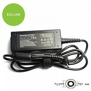 Nešiojamo kompiuterio įkroviklis ASUS 40W: 19V, 2.1A Nešiojamo kompiuterio įkroviklis ASUS 40W: 19V, 2.1A
