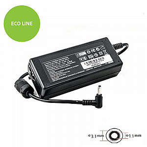 Nešiojamo kompiuterio įkroviklis ASUS 45W: 19V, 2.37A Nešiojamo kompiuterio įkroviklis ASUS 45W: 19V, 2.37A