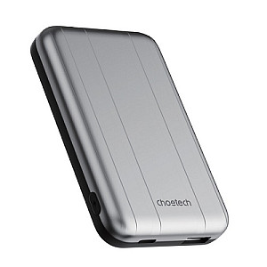 Išorinė baterija su belaidžio įkrovimo funkcija CHOETECH, 10W, 5000mAh Išorinė baterija su belaidžio įkrovimo funkcija CHOETECH, 10W, 5000mAh