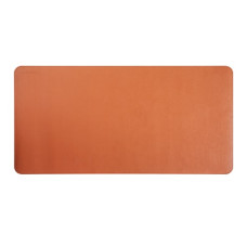 Didelis PVC odos pelės kilimėlis, 1200x600, oranžinis Didelis PVC odos pelės kilimėlis, 1200x600, oranžinis