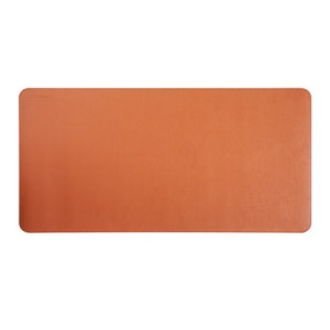 Didelis PVC odos pelės kilimėlis, 1200x600, oranžinis Didelis PVC odos pelės kilimėlis, 1200x600, oranžinis