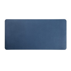 Didelis PVC odos pelės kilimėlis, 1200x600, mėlynas Didelis PVC odos pelės kilimėlis, 1200x600, mėlynas
