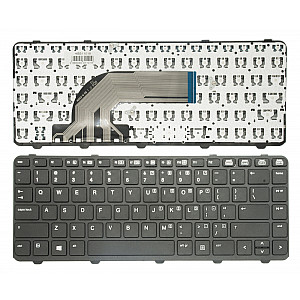 Klaviatūra HP ProBook 430 G2, 440 G0, 440 G1, 440 G2, 445 G2, 630 G2, 640 G1, 645 G1.su rėmeliu Klaviatūra HP ProBook 430 G2, 440 G0, 440 G1, 440 G2, 445 G2, 630 G2, 640 G1, 645 G1.su rėmeliu