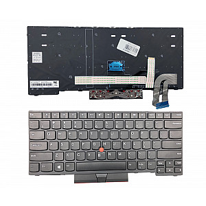 Klaviatūra Lenovo ThinkPad: E480 L480 T480S Klaviatūra Lenovo ThinkPad: E480 L480 T480S