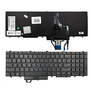 Klaviatūra Dell: Latitude E5550, E5570, 5580 / Precision15 7510, 3510 / Precision 17 7710 Klaviatūra Dell: Latitude E5550, E5570, 5580 / Precision15 7510, 3510 / Precision 17 7710