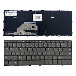 Klaviatūra HP Probook: 430 G5, 440 G5 (su rėmeliu) Klaviatūra HP Probook: 430 G5, 440 G5 (su rėmeliu)