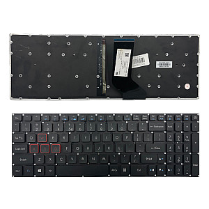 Klaviatūra ACER: Aspire VN7-793, VN7-793G su apšvietimu Klaviatūra ACER: Aspire VN7-793, VN7-793G su apšvietimu