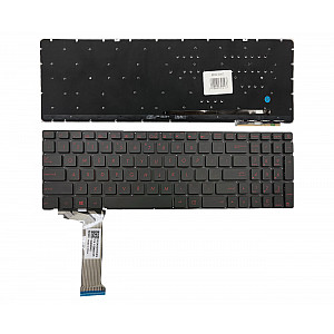 Klaviatūra ASUS: G771, G771J, G771JM, G771JW Klaviatūra ASUS: G771, G771J, G771JM, G771JW