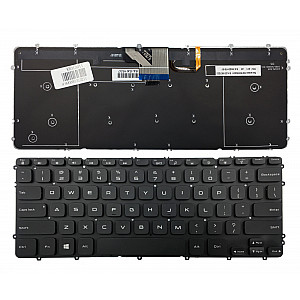 Klaviatūra Dell: Precision M3800 XPS 15 9530 su pasvietimu Klaviatūra Dell: Precision M3800 XPS 15 9530 su pasvietimu