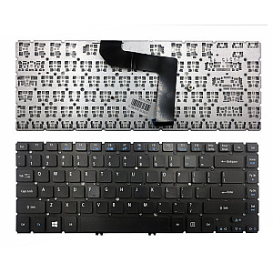 Klaviatūra su apšvietimu Acer: Aspire M5-481T, M5-481TG, M5-481PT, M5-481PTG US Klaviatūra su apšvietimu Acer: Aspire M5-481T, M5-481TG, M5-481PT, M5-481PTG US