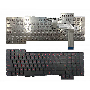 Klaviatūra ASUS: ROG G751, G751J, G751JL, G751JM, G751JT, G751JY Klaviatūra ASUS: ROG G751, G751J, G751JL, G751JM, G751JT, G751JY