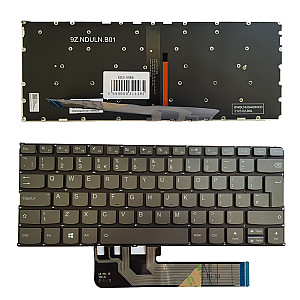 Klaviatūra Lenovo Yoga 730-13IKB, 730-15IKB, UK, su pašvietimu Klaviatūra Lenovo Yoga 730-13IKB, 730-15IKB, UK, su pašvietimu