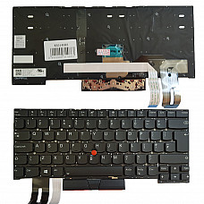Klaviatūra Lenovo ThinkPad T490s, T495s, UK, su pašvietimu Klaviatūra Lenovo ThinkPad T490s, T495s, UK, su pašvietimu