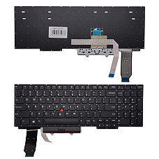 Klaviatūra LENOVO Thinkpad E15 Gen 2, su trackpoint, US Klaviatūra LENOVO Thinkpad E15 Gen 2, su trackpoint, US