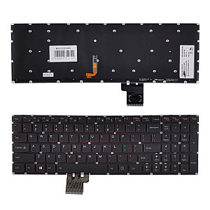 Klaviatūra LENOVO Erazer: Y50, Y50-70, Y70-70; Ideapad: U530 su pašvietimu Klaviatūra LENOVO Erazer: Y50, Y50-70, Y70-70; Ideapad: U530 su pašvietimu