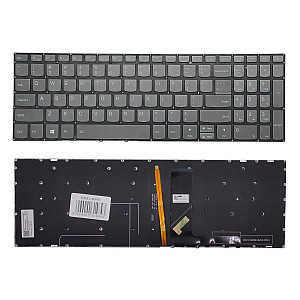 Klaviatūra LENOVO IdeaPad 520-15ikb, su raudonu pašvietimu, US Klaviatūra LENOVO IdeaPad 520-15ikb, su raudonu pašvietimu, US