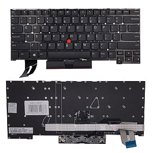Klaviatūra LENOVO ThinkPad T14s, su trackpoint, US Klaviatūra LENOVO ThinkPad T14s, su trackpoint, US