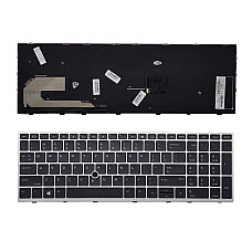 Klaviatūra HP: Elitebook 850 G5 755 G5 ZBook 15u G5 su pašvietimu