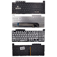 Klaviatūra ASUS FA506, FA706, US, su pašvietimu Klaviatūra ASUS FA506, FA706, US, su pašvietimu