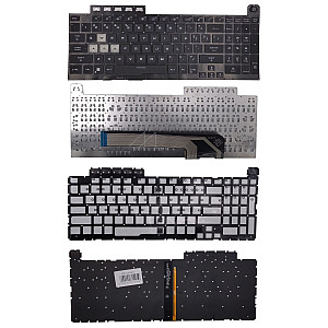 Klaviatūra ASUS FA506, FA706, US, su pašvietimu Klaviatūra ASUS FA506, FA706, US, su pašvietimu