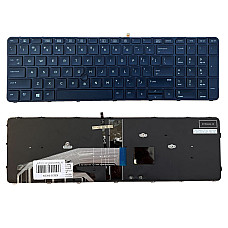 Klaviatūra HP: Probook 650 G2/G3, 655 G2/G3 su pašvietimu