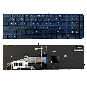 Klaviatūra HP: Probook 650 G2/G3, 655 G2/G3 su pašvietimu Klaviatūra HP: Probook 650 G2/G3, 655 G2/G3 su pašvietimu