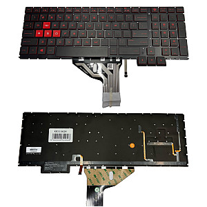 Klaviatūra HP Omen 15-ce016na, su pašvietimu Klaviatūra HP Omen 15-ce016na, su pašvietimu