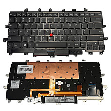 Klaviatūra LENOVO X1 Carbon Gen 4, su pašvietimu, su trackpoint, US Klaviatūra LENOVO X1 Carbon Gen 4, su pašvietimu, su trackpoint, US