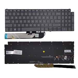 Klaviatūra DELL Inspiron 5584, 5590, 5593, 5594, 5598 su pašvietimu Klaviatūra DELL Inspiron 5584, 5590, 5593, 5594, 5598 su pašvietimu