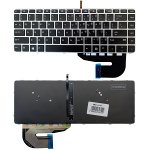 Klaviatūra HP EliteBook 840 G3 G4, su pašvietimu, US Klaviatūra HP EliteBook 840 G3 G4, su pašvietimu, US