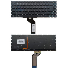Klaviatūra ACER: Predator Triton PT515-51, PT515-52, su RGB pašvietimu, US Klaviatūra ACER: Predator Triton PT515-51, PT515-52, su RGB pašvietimu, US