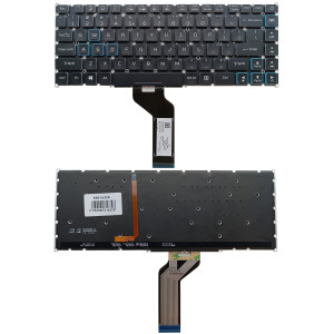 Klaviatūra ACER: Predator Triton PT515-51, PT515-52, su RGB pašvietimu, US Klaviatūra ACER: Predator Triton PT515-51, PT515-52, su RGB pašvietimu, US