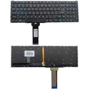 Klaviatūra ACER: Predator Helios 300 PH315-52, PH315-53, su pašvietimu, US Klaviatūra ACER: Predator Helios 300 PH315-52, PH315-53, su pašvietimu, US